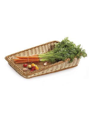 23.5" x 17.5" Rectangular Cascading Basket, 4.75" & 2.5" Deep