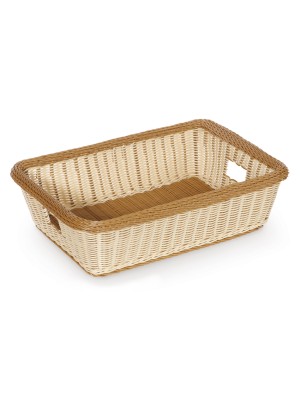 22" x 15.5" Rectangular Basket, 6" Deep