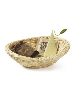 7.25" x 5.75" Oval Basket, 2" Deep