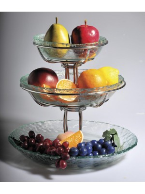 8.5" Wire Stand for Bowl Display, 6" tall (fits WS-10 for Tiered Display)