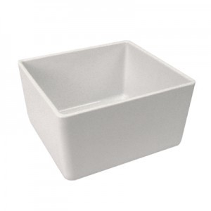 Polar White Melamine Chunky Crock 162x173x100mm 2L Polar White Melamine Chunky Crock 162x173x100mm 2L
