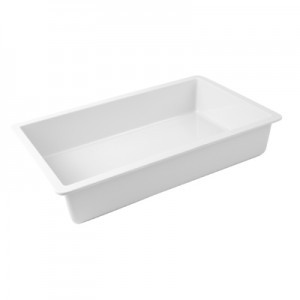 Polar White Melamine Crock Insert  for#4312, 1.5L Polar White Melamine Crock Insert  for#4312, 1.5L