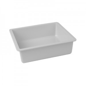 Polar White Melamine Crock Insert  for#4313; 1L Polar White Melamine Crock Insert  for#4313; 1L