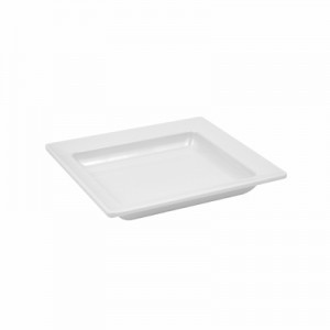 White 1/6 Size Melamine Classico Tray  250ml White 1/6 Size Melamine Classico Tray  250ml