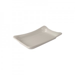 White Melamine 1/4 Fleur Crock Insert  0.7L White Melamine 1/4 Fleur Crock Insert  0.7L