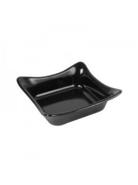 Black Melamine 1/6 Fleur Crock Insert 176x162x58L