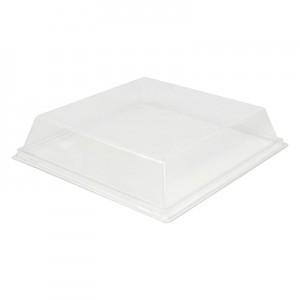 Clear Glazz Lid Square 160mm