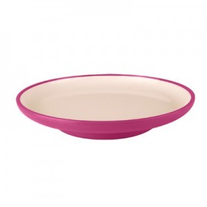 Pink/White Melamine Sushi Plate 140x22mm Pink/White Melamine Sushi Plate 140x22mm