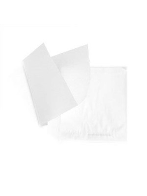 5.5" x 5.5" Food-Safe Double-Open Bag / Wire Cone Basket Liner / Deli Wrap, White, 2000 pieces./cs.